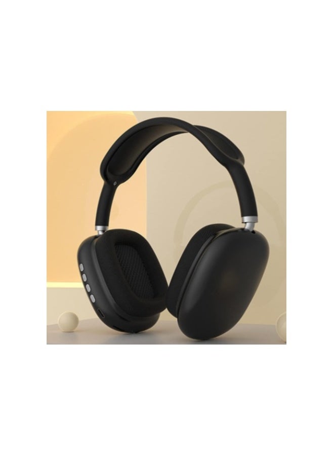P9 Bluetooth Wireless Headset Over-Ear Headphone With Mic (Black)