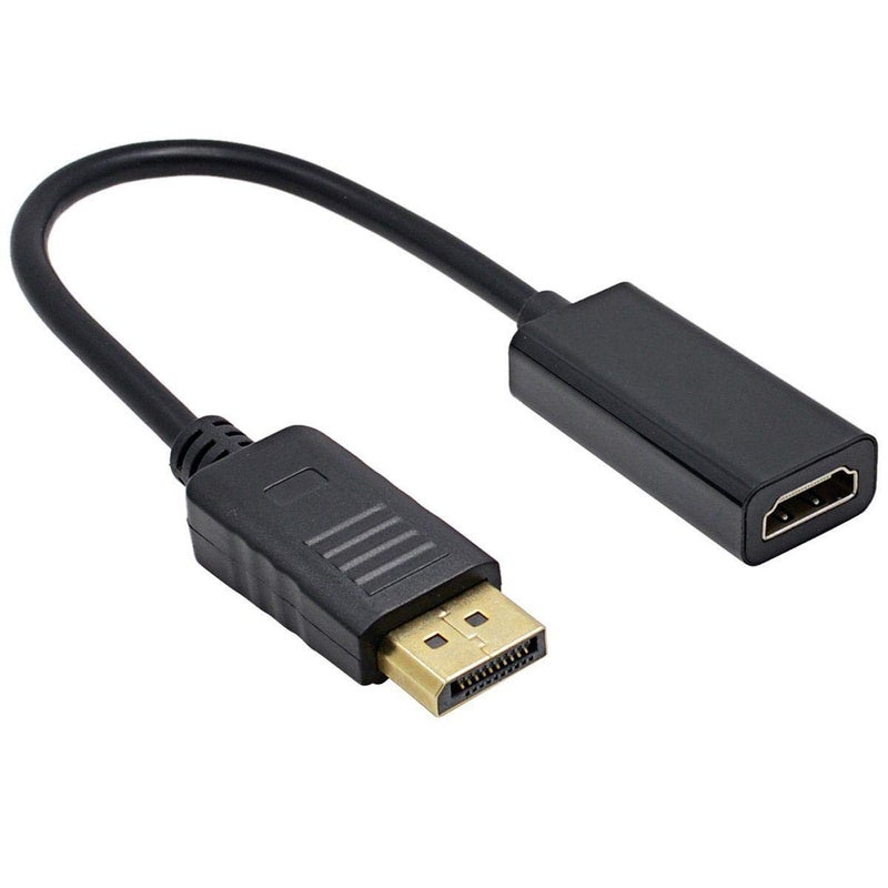 DP Male to HDMI Female Converter Adapter Cable - Image 1