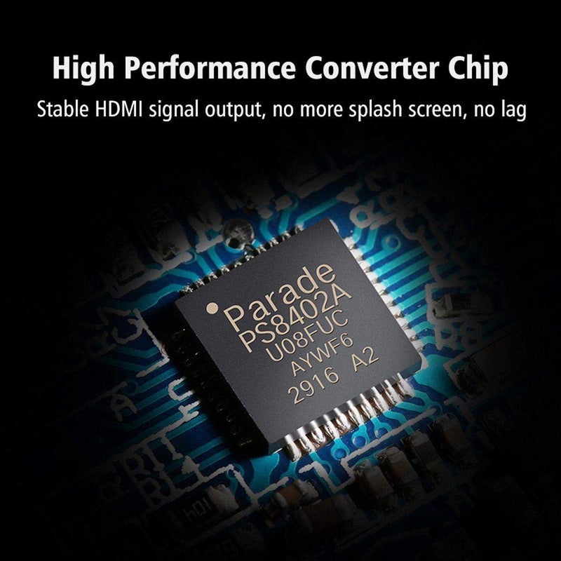 DP Male to HDMI Female Converter Adapter Cable - Image 4