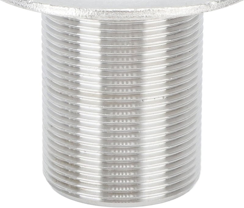 Marine Boat Intake Strainer, 1-1/2 Inch Thru Hull Water Pickup Filter Scoop, 316 Stainless Steel Inlet Filter for Yacht and Boat Engine Protection with Mirror Polish - Image 4