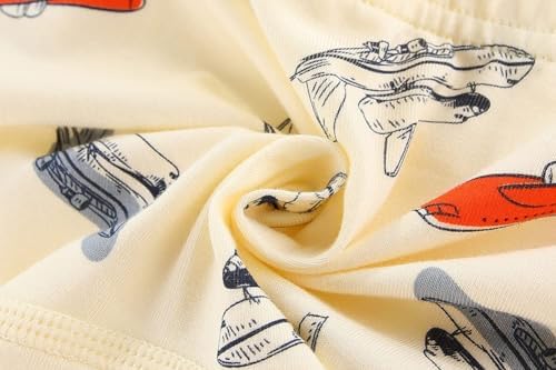 ZAPLES Kids Boy's Soft Cotton Printed Briefs (Assorted Colours & Prints) (4-5 Years,Pack of 4) - Image 5