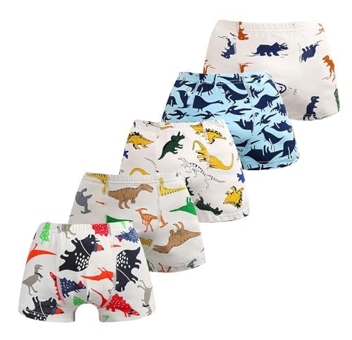 ZAPLES Kids Boy's Soft Cotton Printed Briefs (Assorted Colours & Prints) (4-5 Years,Pack of 4) - Image 4