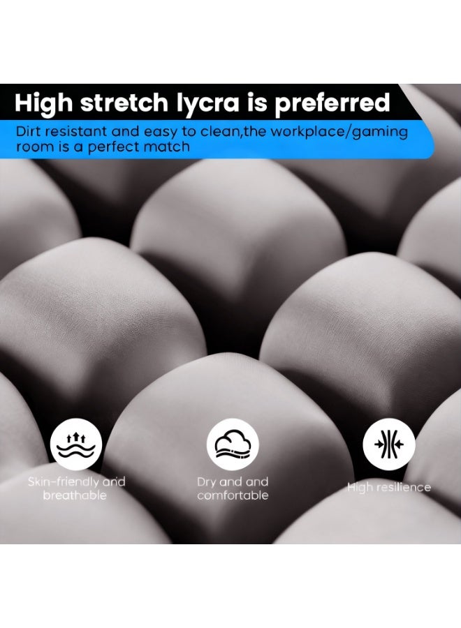 والالا وسادة مقعد سفر محمولة، وسادة مقعد خلية هوائية ثلاثية الأبعاد، وسائد مقعد قابلة للنفخ، وسادة مقعد طائرة، وسائد أرضية، وسادة كرسي متحرك مع مضخة هواء - Image 2