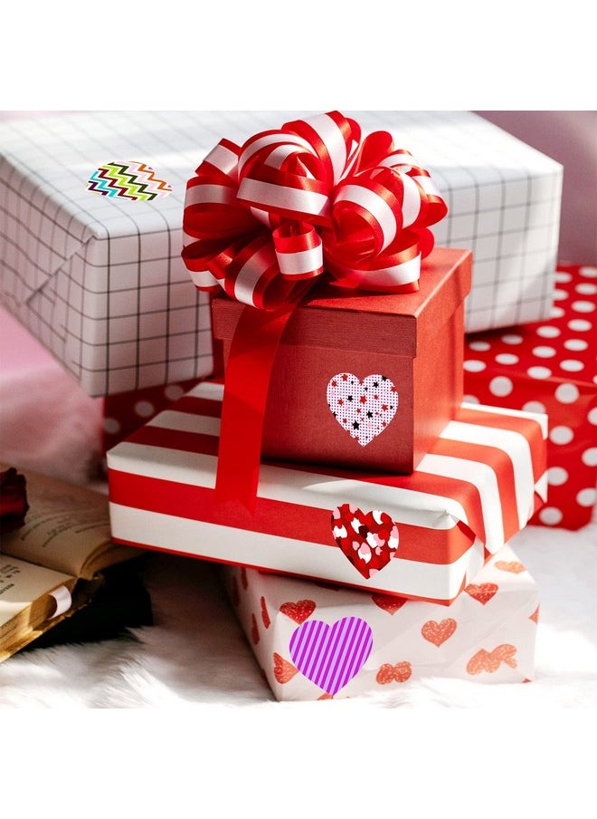 CH HAICHENG - 1000 Pcs Valentine'S Day Heart Stickers Valentine'S Stickers Love Decorative Sticker For Valentine'S Day Or Wedding Decorations - Image 1