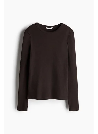 اتش اند ام Ribbed cotton top