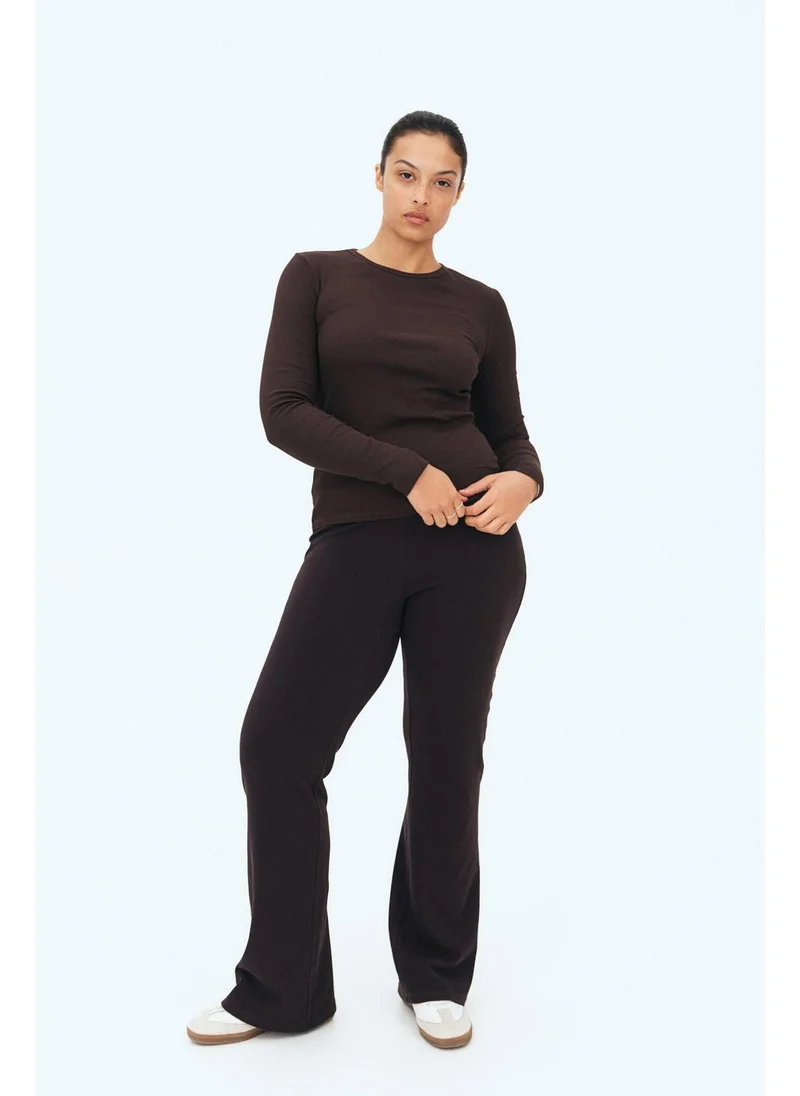 اتش اند ام Ribbed cotton top