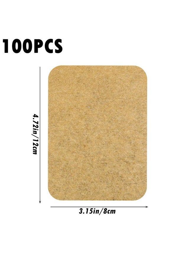 YOLUFER 100 Packs Ginger Pad,Herbal Ginger Patches,Traditional Medicine Herbal Paste for Body - Image 2