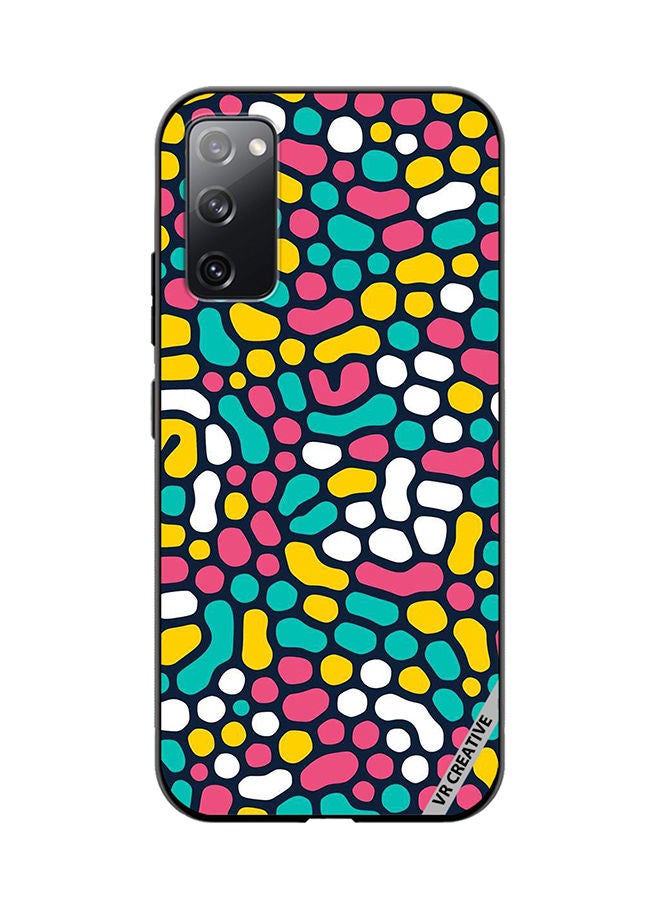 VR CREATIVE Protective Case Cover For Samsung Galaxy S20 FE 5G Design Multicolour - Image 1