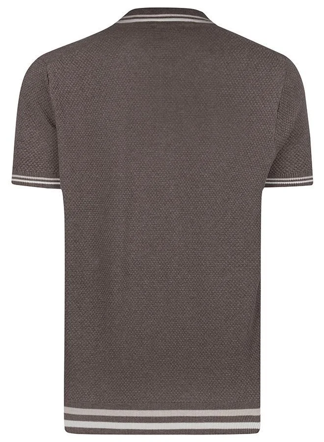 FELIX HARDY Brown Polo shirt short sleeve for Men for Men | Best Price UAE