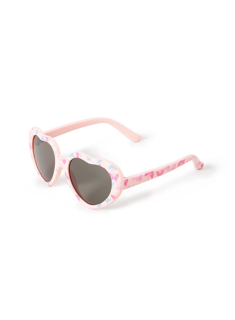 LEL 635117 SUNGLASSES PINK 1-3YR