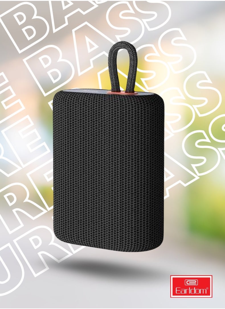Earldom Super Bass Wireless Speaker – Portable Bluetooth 5.0 Speaker with 1200mAh Battery, Powerful Bass & TF Card Support  - Image 3
