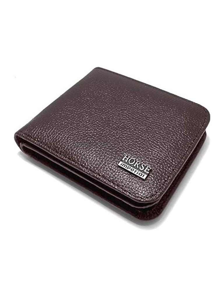 Horse Faux Leather For Man browen