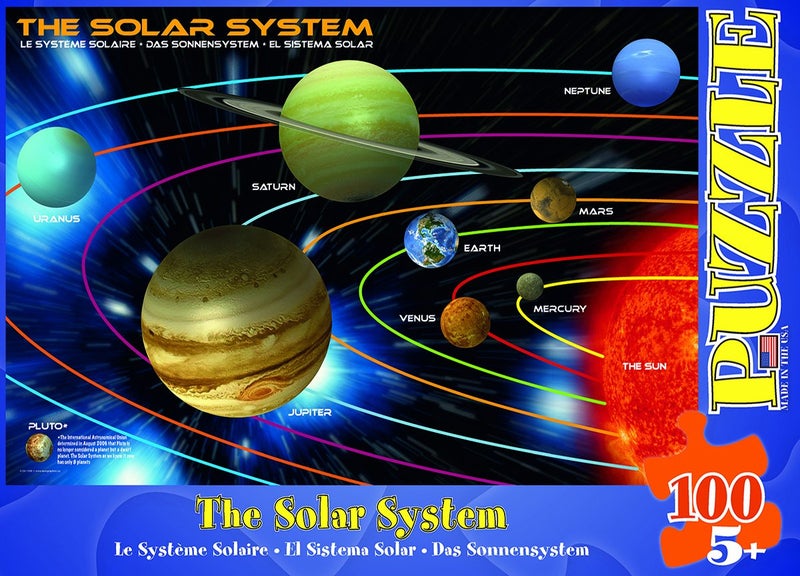 eurographics The Solar System 100 Piece Jigsaw Puzzle - Image 4