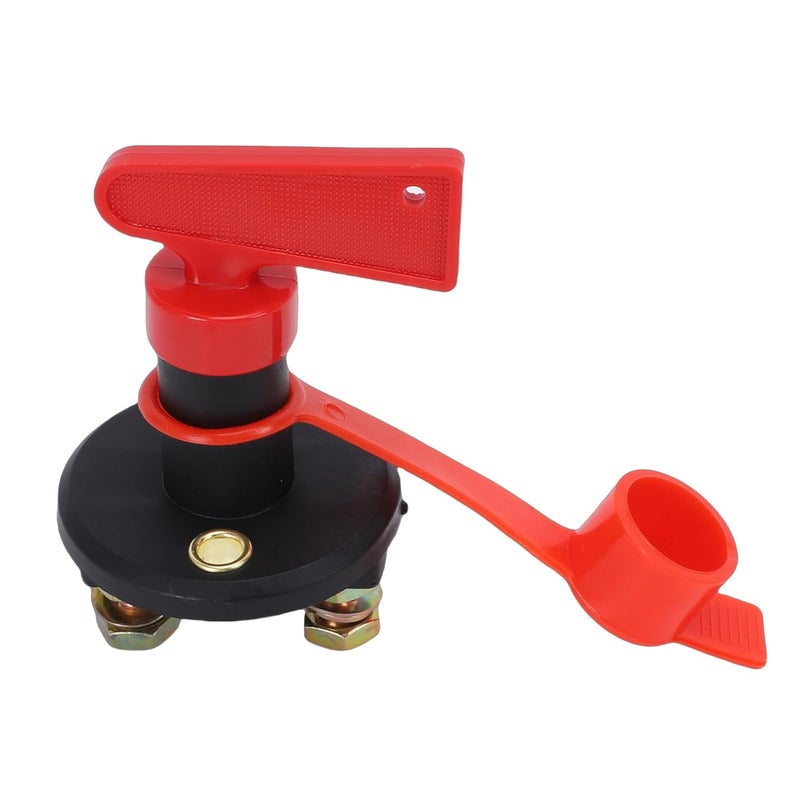 Fockety 12V 200A Battery Disconnect Switch with Copper Terminals for Car Boat RV Truck - Image 2