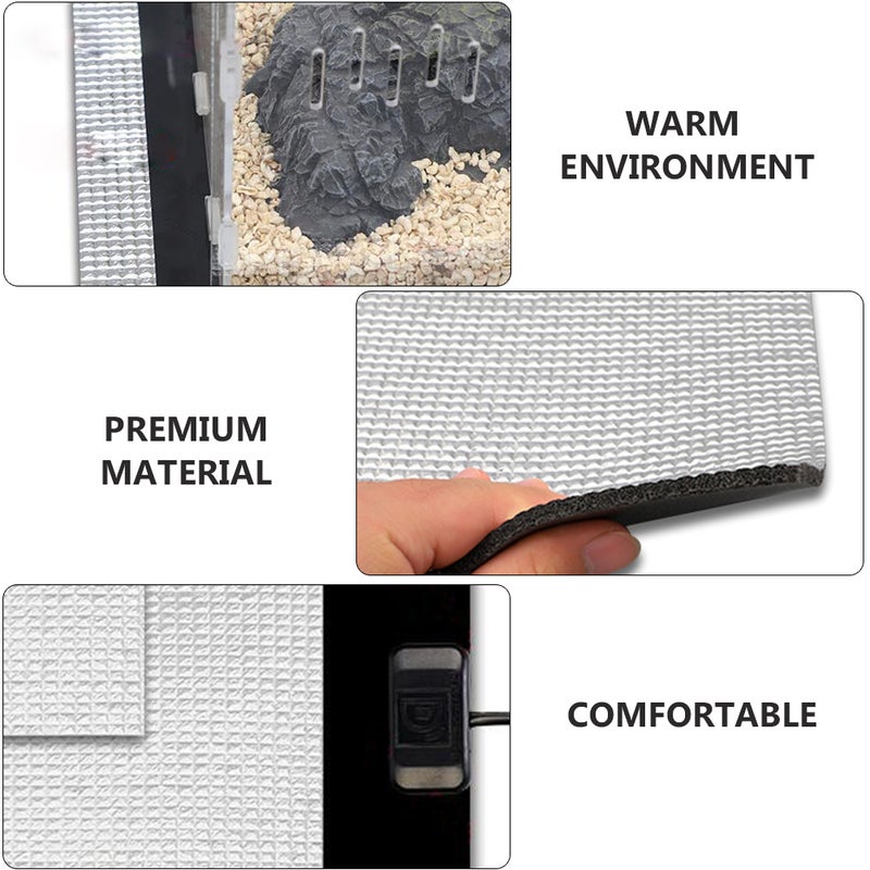1Pc Parrot Mat Mini Pad Pet Insulation Pad Warm Reflective Film Heat Pad - Image 3