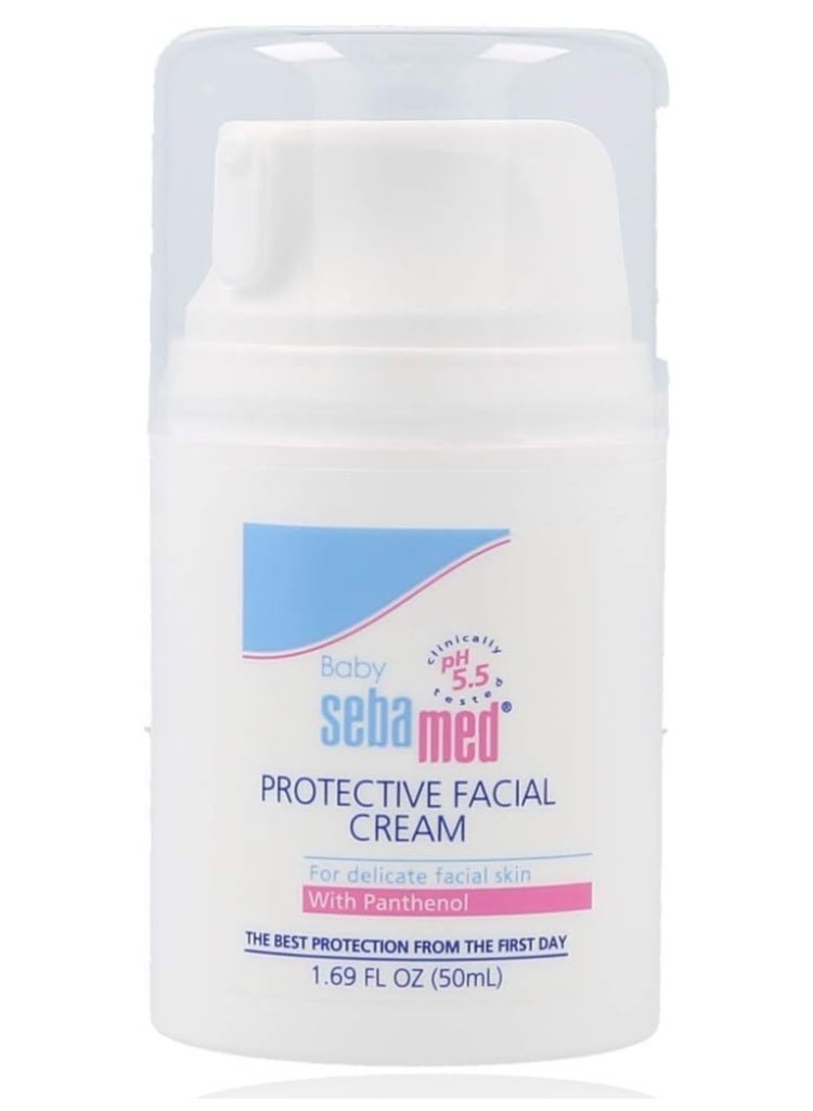 Sebamed Baby Protective Facial Cream 50ml – pH 5.5 Face Cream for Sensitive Baby Skin - Image 1