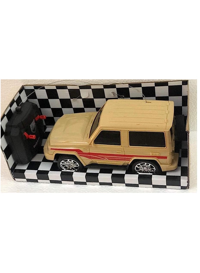 Model car toyota land cruiser , Remote Control, Beige 1:18 - Image 2