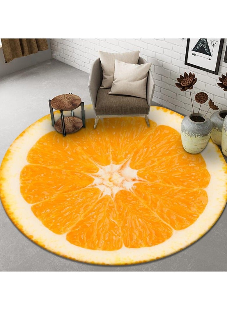 سجادة دائرية زحف من ألياف بوليستر عالية الجودة لرياض الأطفال