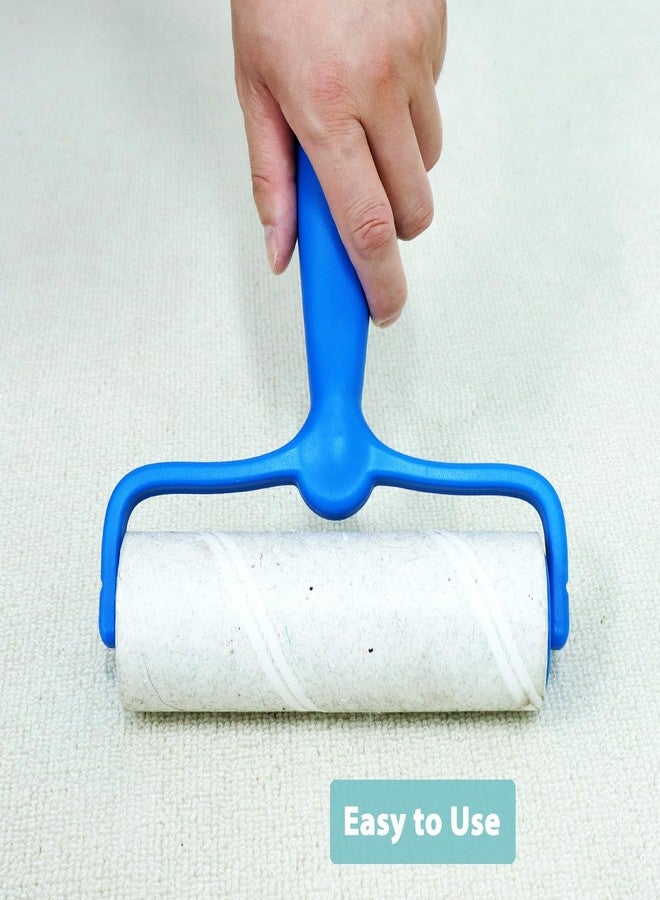 MINGRACE 6.3 inch Large Lint Roller Refills for Pet Hair Extra Sticky Roller Refills 6.3 in Long Handle Lint Roller Replacement for Floor Carpet Couch Clothes (Pack of 4) - Image 5