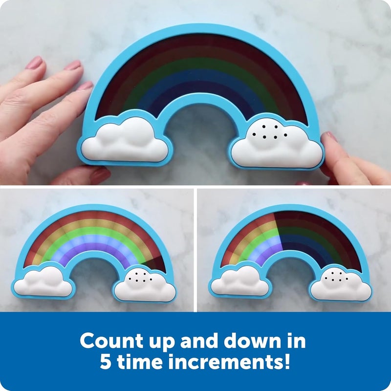 Learning Resources Rainbow Visual Timer, 1 Piece, Ages 3+, Teacher Resources, School Supplies for Teachers, Social Emotional Learning Toys - Image 2
