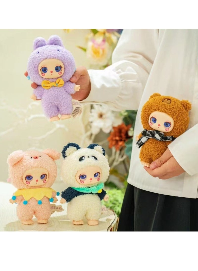 General - Lila Diandian Cat Second Generation Plush Blind Box Lilla V.2 Zoo Series Ornament Toy Tide Play (Single Box) - Image 1