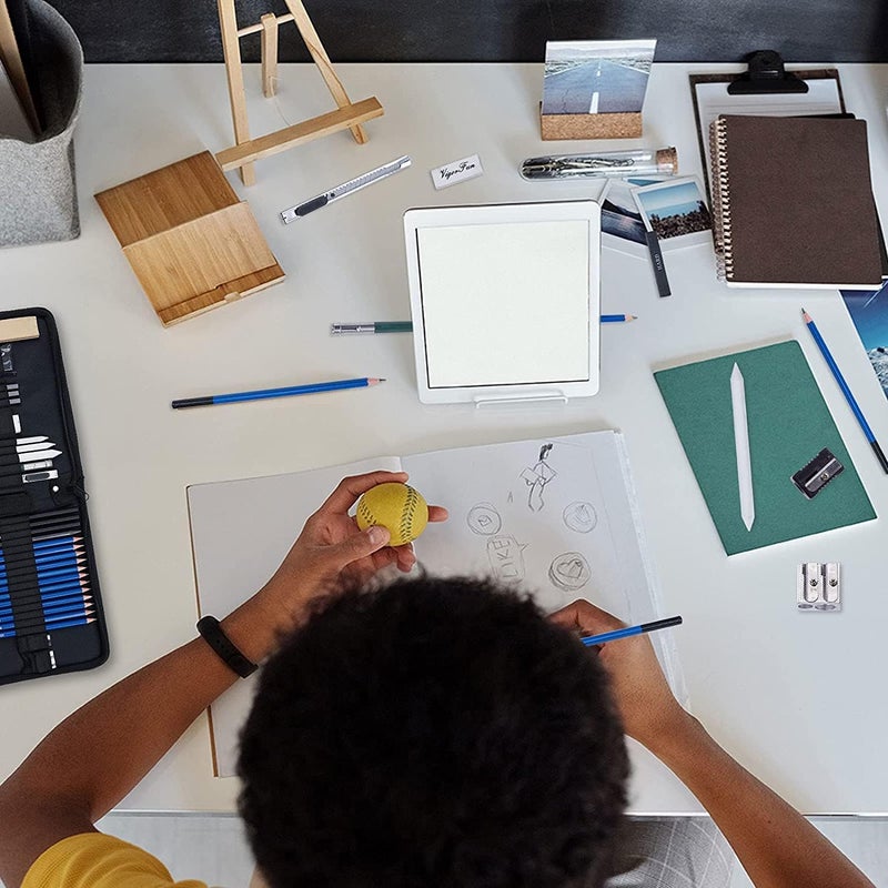 PEACORA Professional Drawing Pencils and Sketching Kit for Artist (33) - Image 5