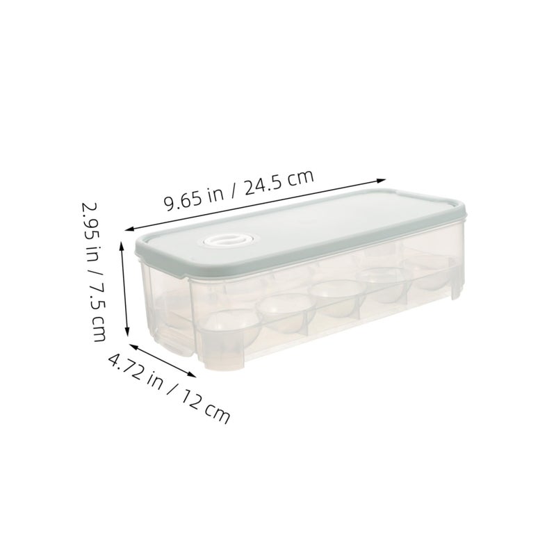 Egg Storage Container with Lid Stackable Shatterproof Fridge Organizer for Home Use - Image 5