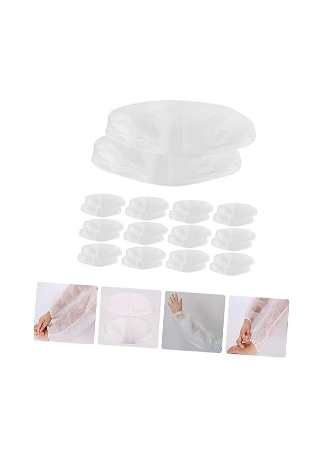 SKP Plastic White Fabric Sleeve Cover (100 pcs) - Image 2