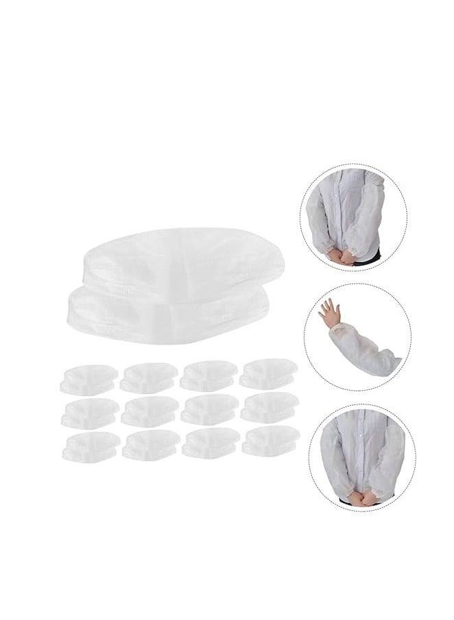 SKP Plastic White Fabric Sleeve Cover (100 pcs) - Image 3