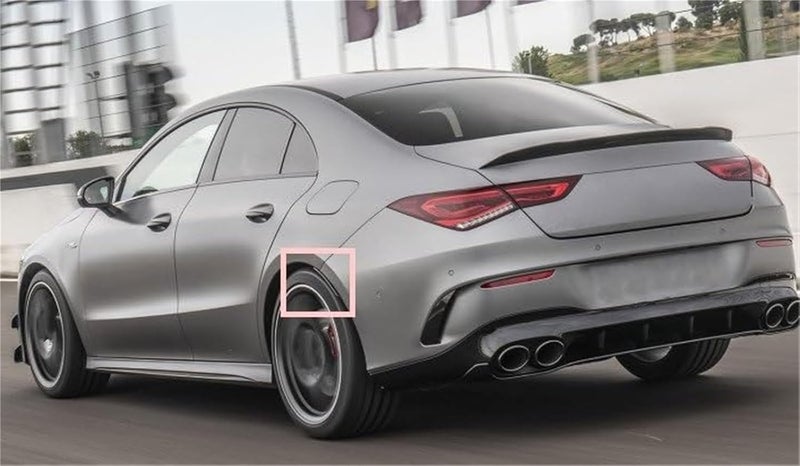 QASULER Rear Wheel Arch Trim for Mercedes-Benz CLA W118 - Image 4