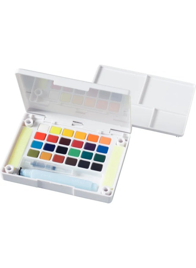 Sakura Koi Sakura-Koi Water Color Cake 24 Color With Brush Pen-XNCW24N - Image 4