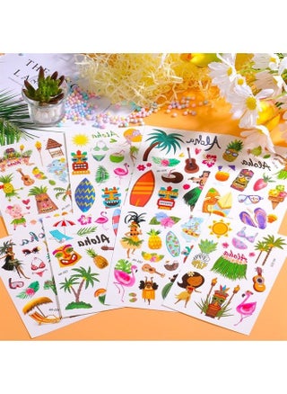 8 sheets Temporary Tattoos Stickers, Temporary Tattoo Kids Hawaiian Luau Birthday Party Decorations Hawaiian Tattoos Summer Pool Beach Tropic Party Supplies for Kids Boys Girls Adults - pzsku/Z93C6EFE8ECF5E9C4990BZ/45/_/1687472517/4c54acd3-dfd7-4e13-86d9-be3ceda3b78d