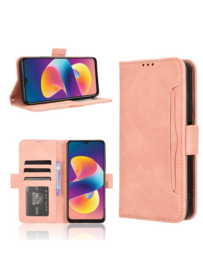 erorex Case For TCL 50 LE Skin Feel Calf Texture Card Slots Leather Phone Case  - Image 1