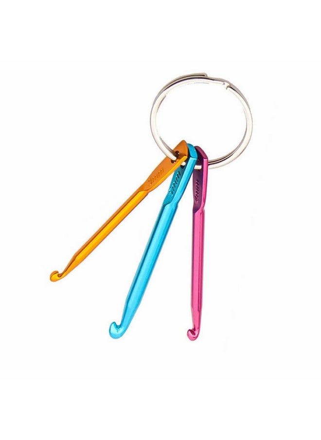 GOOTRADES 3 Sizes/Set Aluminum Crochet Hooks Knitting Needles Craft Yarn 3-5Mm (4 Sets)  - Image 2
