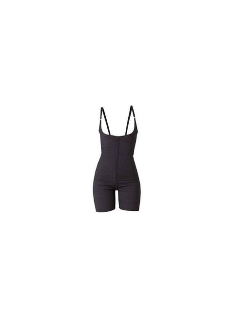 New Full Body Shaper Corset for Women, Under Bust to Above Knee Black