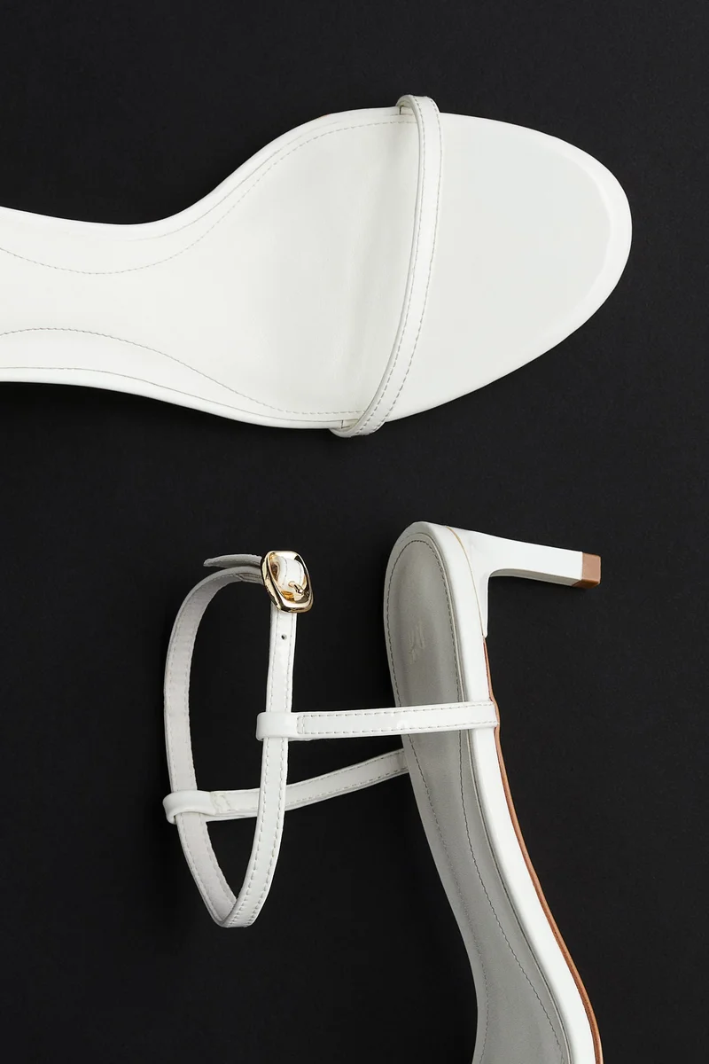 اتش اند ام Heeled strappy sandals