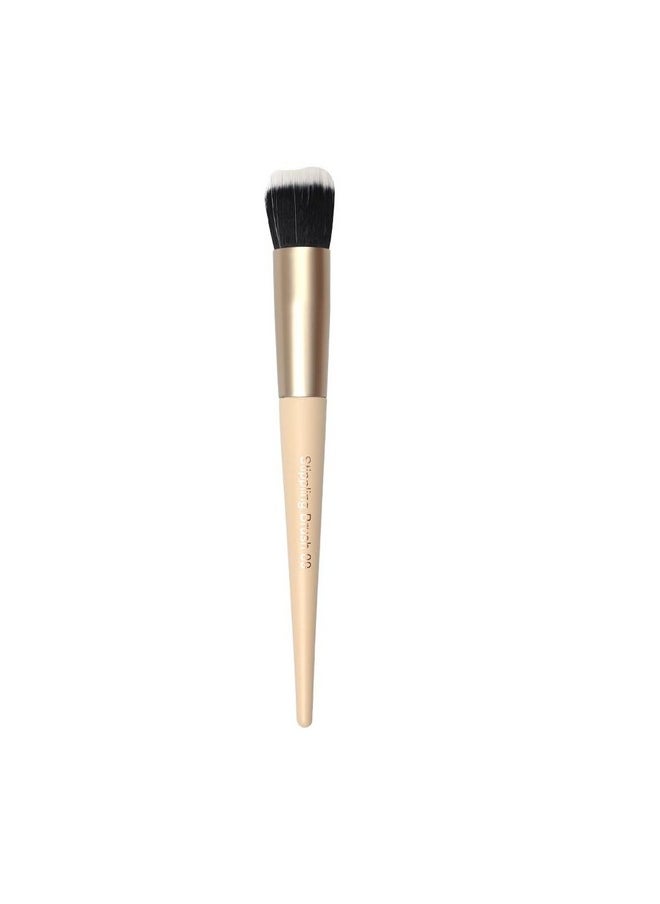 Milagro Beauty - Stippling Brush 09, Natural Airbrushed Makeup Finish | Dual Vegan Bristles | Flat Surfaced Brush | Streakfree Blending Of Liquid Or Cream Foundation/Blush/Bb Cream - Image 1