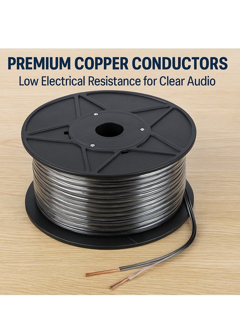 Mike Music 100M Heavy-Duty Speaker Cable – Thick High-Purity Copper Wire for Superior Sound  - Image 5