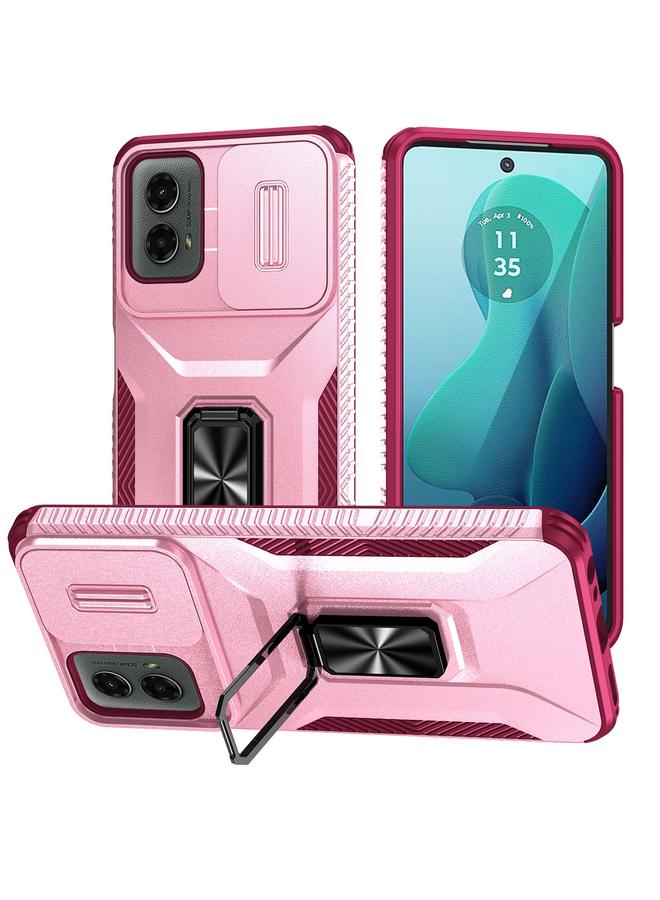 S-TOP Case For Motorola Moto G 5G 2024 Sliding Camshield Holder Phone Case - Image 1