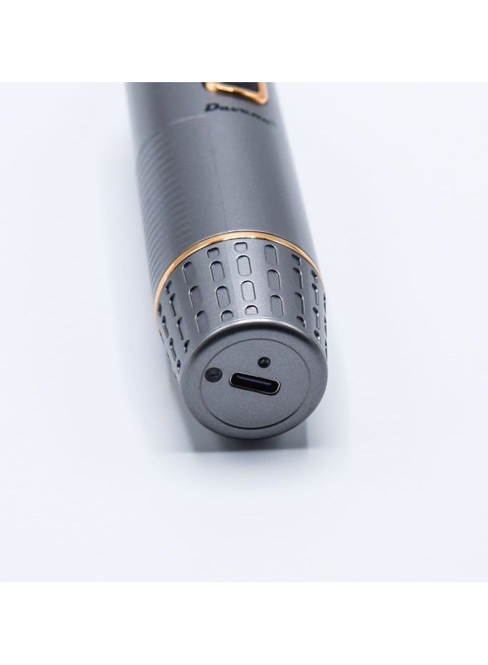 دافينا DV032 i-Stubble 4 في 1 قابلة لإعادة الشحن لتشذيب شعر الأنف والأذن واللحية - عناية دقيقة مع شحن USB ومقبض مريح - Image 3