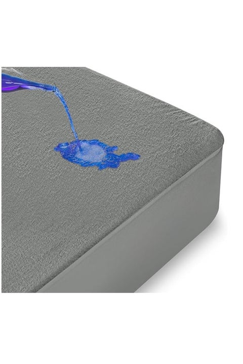 واقي مرتبة فاخر مقاوم للماء – لون رصاصي – مقاس 100 سم