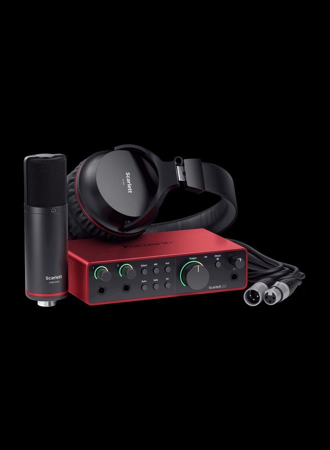 Focusrite 2I2 Studio 4Th Gen Pack