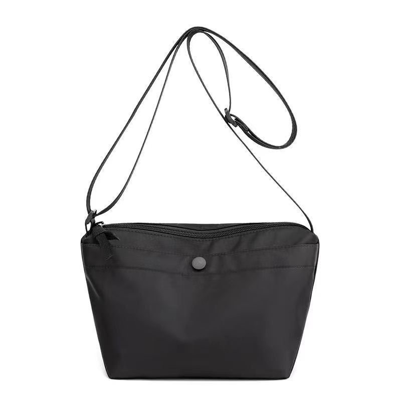 Summer Oxford Cloth Lightweight Womens Satchel Black