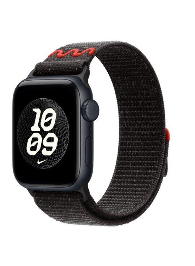 Apple 40mm Midnight Black Nike Sport Loop Midnight Black - Image 2