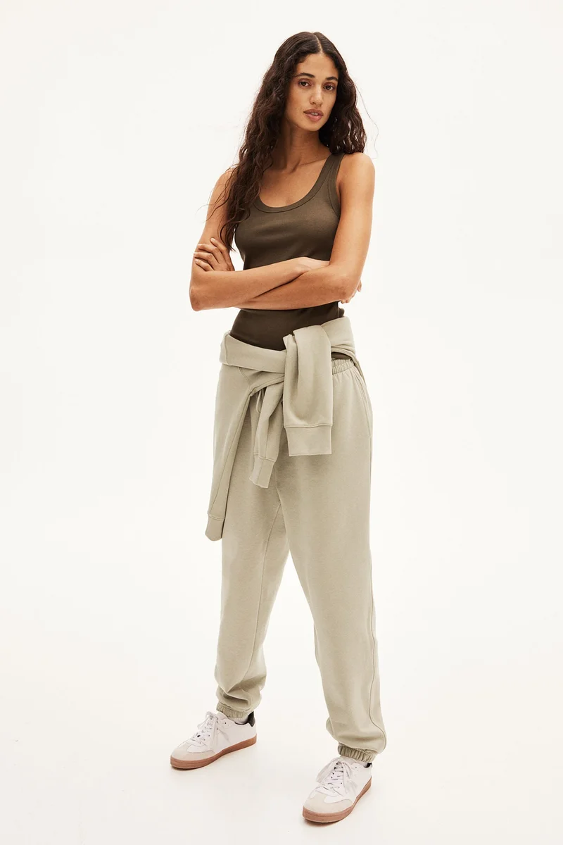 H&M Cotton-Blend Sweatpants
