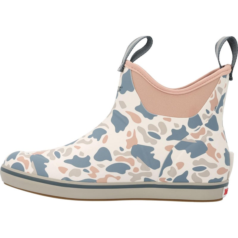 Xtratuf Women's Ankle Deck Boot, Ivory Duck Camo, Size 8(M) - Image 5