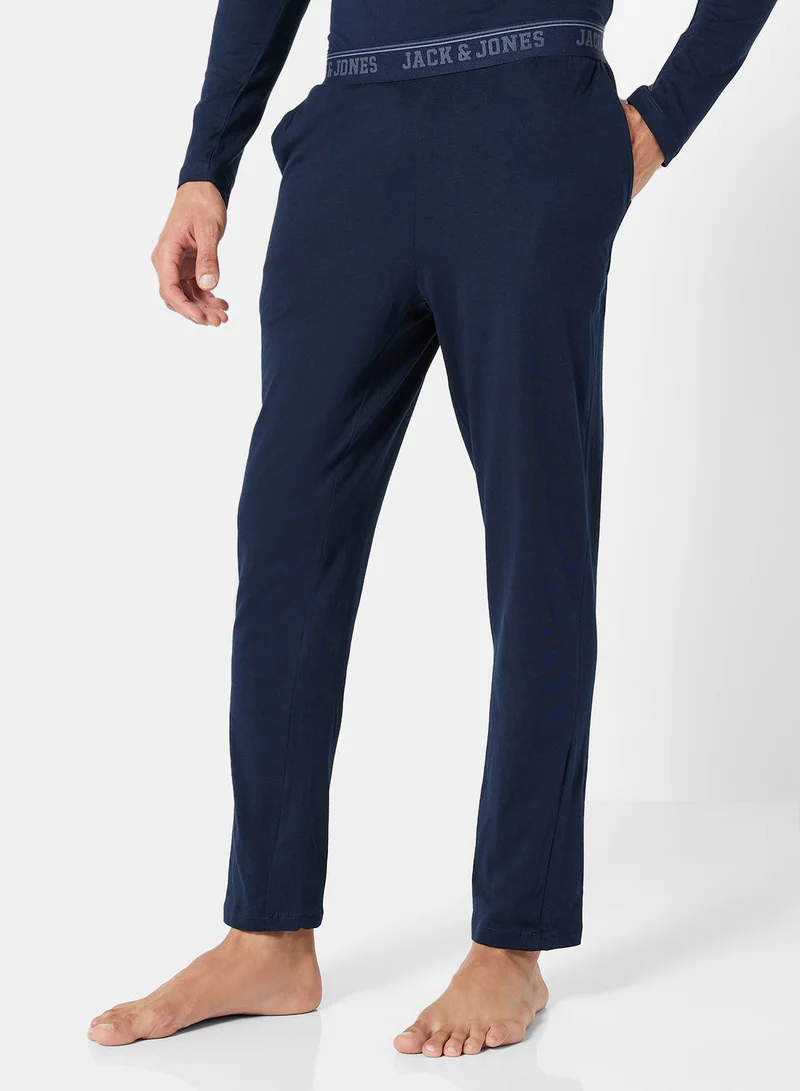 جاك اند جونز Basic T-Shirt and Pants Loungewear Set