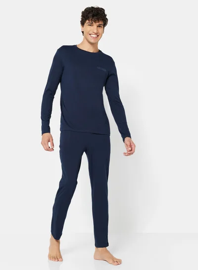 جاك اند جونز Basic T-Shirt and Pants Loungewear Set