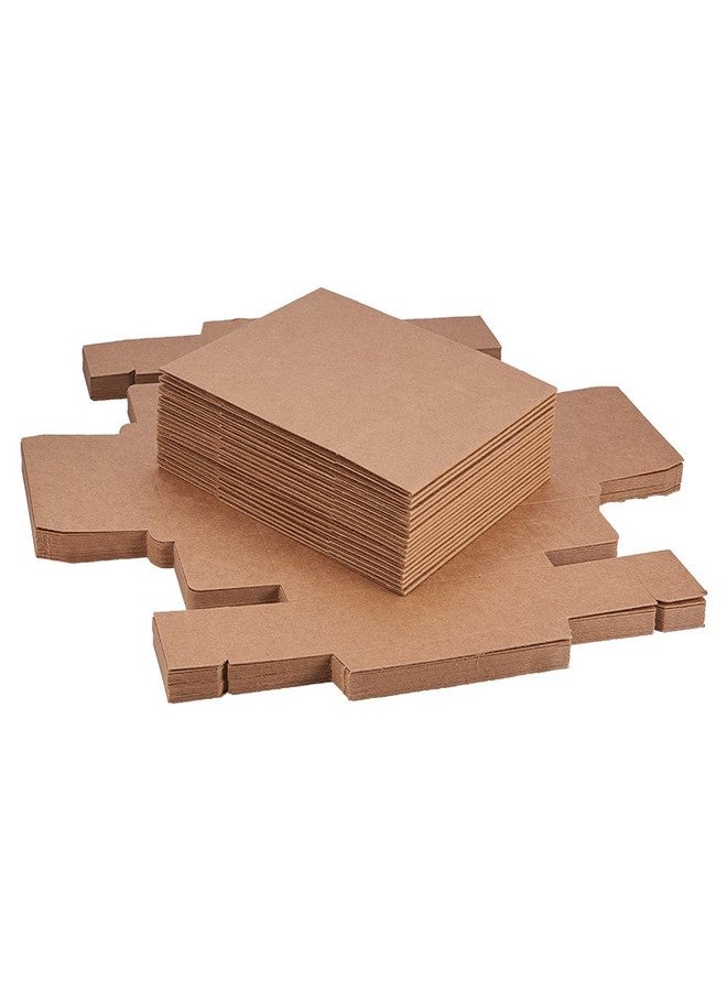 BENECREAT 20 Pack Kraft Paper Drawer Box Festival Gift Wrapping Boxes Soap Jewelry Candy Weeding Party Favors Gift Packaging Boxes - Brown (5x4.25x1.65 - Image 3