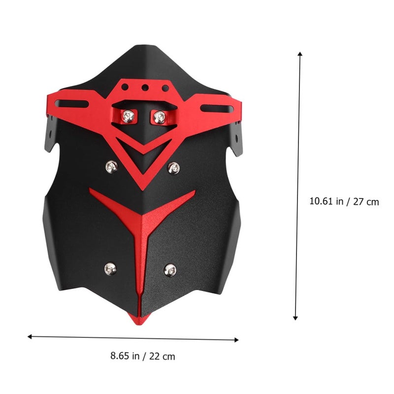 Red Aluminum Alloy Rear Fender Motorcycle Splash Guard Off Road Dirt Bike - Image 3